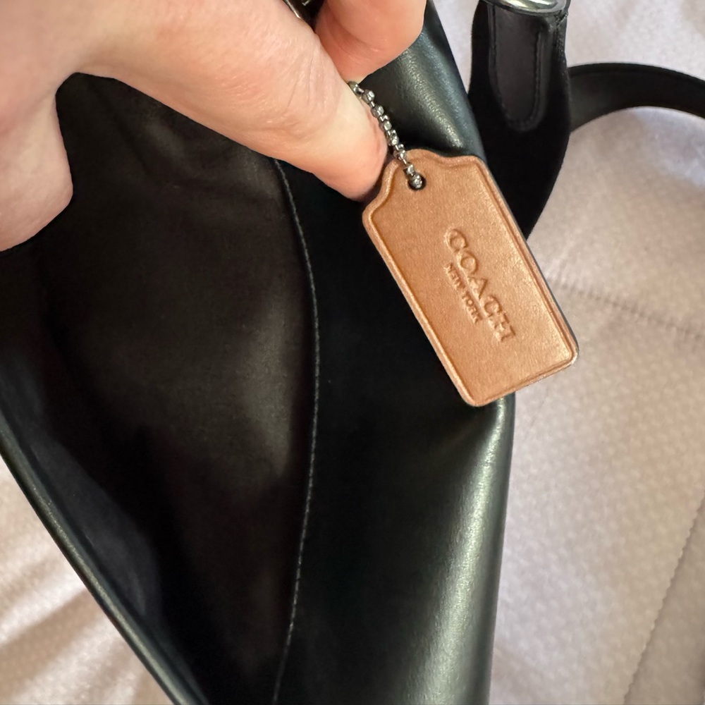 Coach Black and Brown Crossbody Bag - Picture 6 of 16
